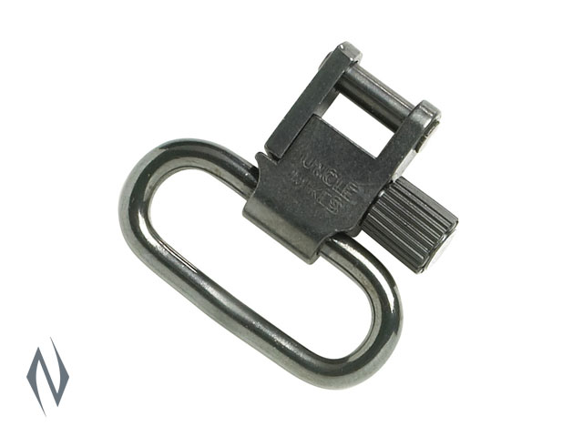 UNCLE MIKES SWIVELS NON TRI- LOCK BLUED 1" NO STUD Image