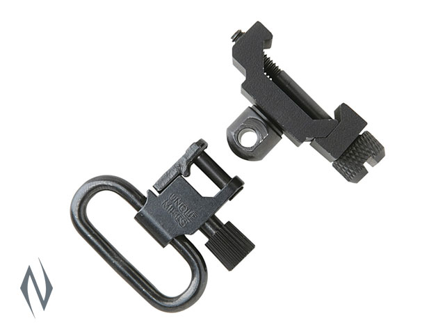 UNCLE MIKES SWIVEL ATTACHMENT FIXED BLACK PICATINNY Image