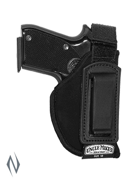 UNCLE MIKES INSIDE THE PANTS HOLSTER BLACK SIZE 10 RH Image