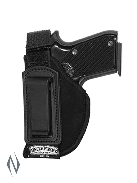 UNCLE MIKES INSIDE THE PANTS HOLSTER BLACK SIZE 10 LH Image