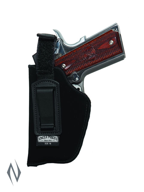 UNCLE MIKES INSIDE THE PANTS HOLSTER BLACK SIZE 16 RH Image