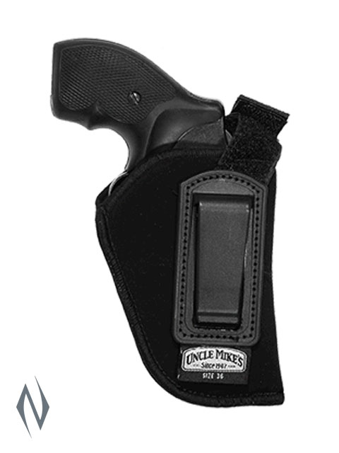 UNCLE MIKES INSIDE THE PANTS HOLSTER BLACK SIZE 36 RH Image
