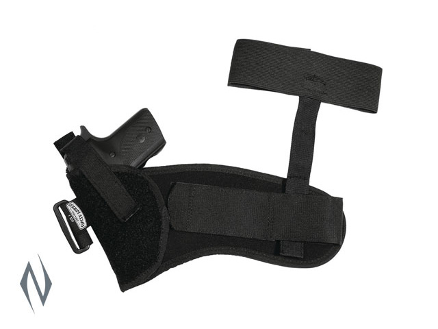UNCLE MIKES ANKLE HOLSTER BLACK SIZE 1 LH Image