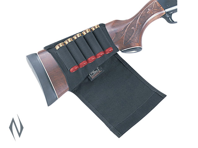 UNCLE MIKES BUTTSTOCK SHELL HOLDER SHOTGUN FLAP STYLE 5 RND Image