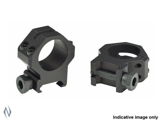 WEAVER TACTICAL RINGS 4 HOLE 1" X-HIGH MATTE Image