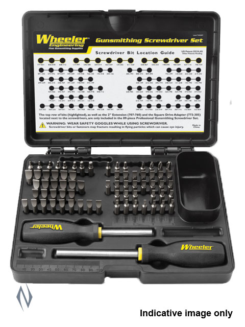 WHEELER SCREWDRIVER SET BASIC GUNSMITHING 72 PCE Image